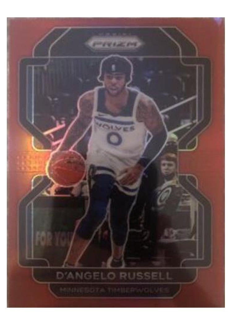 2021-22 Panini Prizm Base Set D'Angelo Russell #52 card