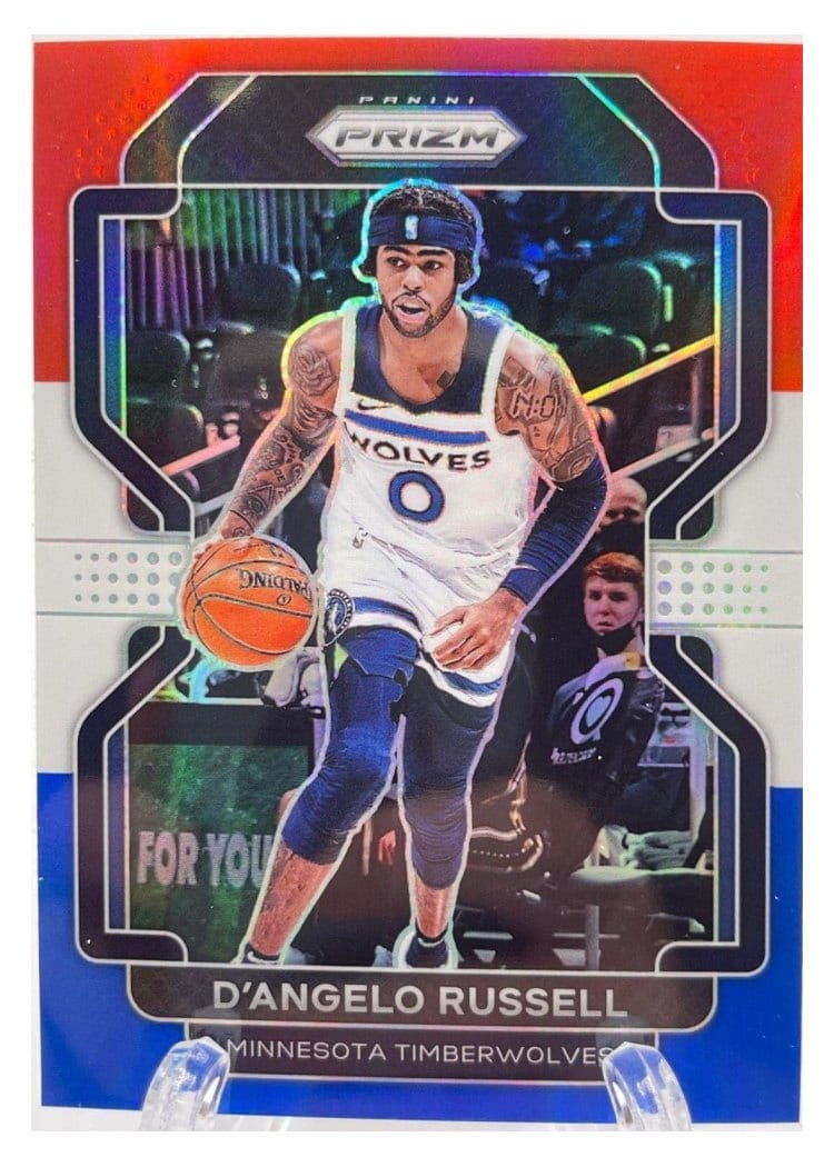 2021-22 Panini Prizm Base Set D'Angelo Russell #52 card
