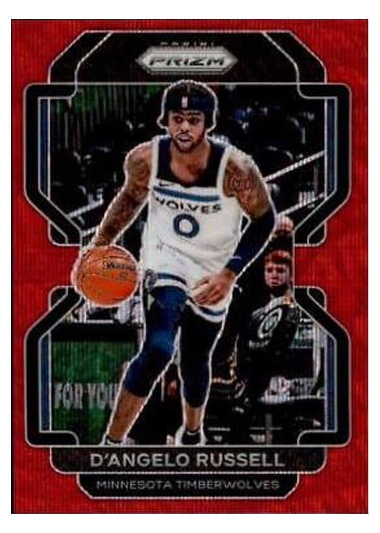 2021-22 Panini Prizm Base Set D'Angelo Russell #52 card