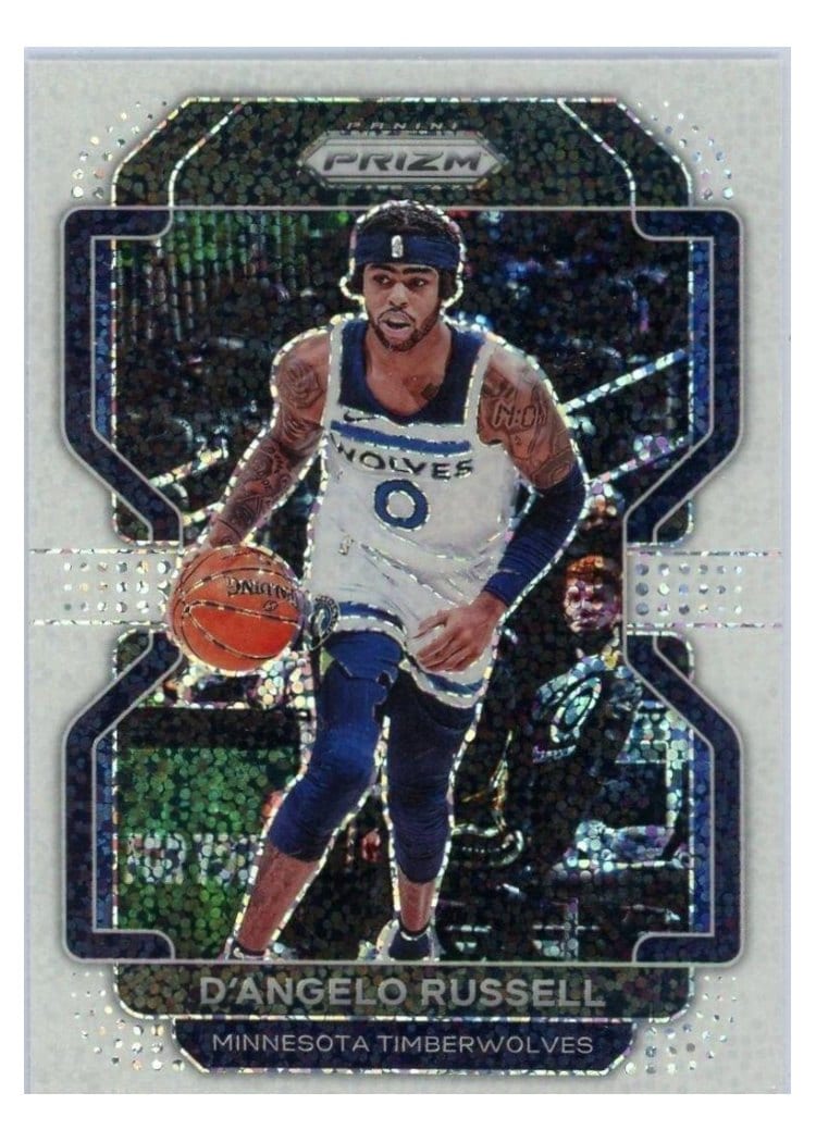 2021-22 Panini Prizm Base Set D'Angelo Russell #52 card