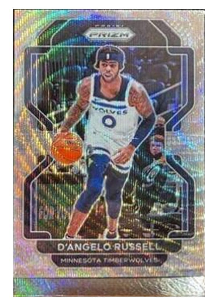 2021-22 Panini Prizm Base Set D'Angelo Russell #52 card