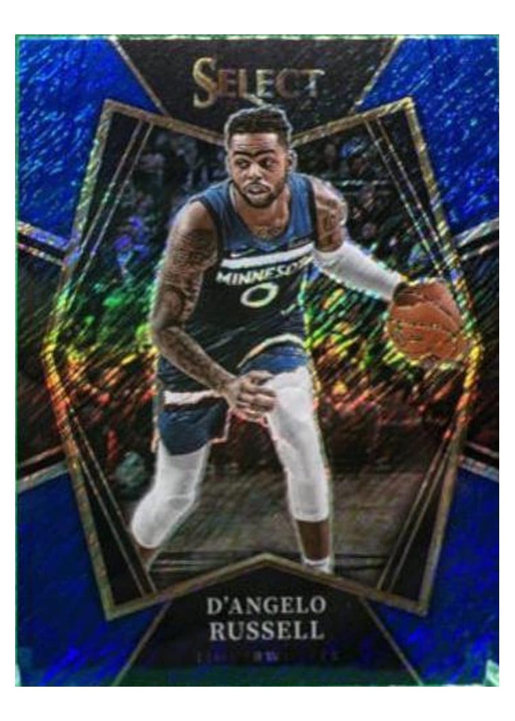 2021-22 Panini Select Base Set D'Angelo Russell #196 card