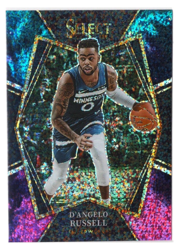 2021-22 Panini Select Base Set D'Angelo Russell #196 card