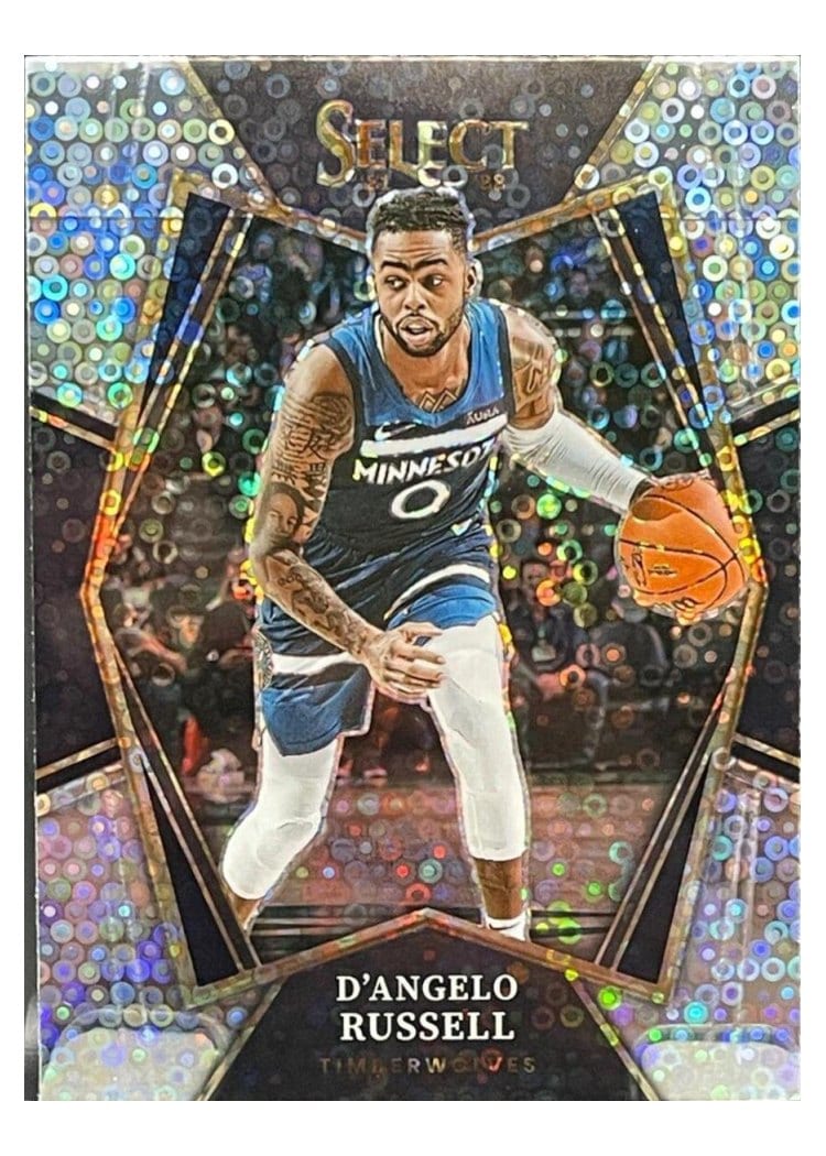 2021-22 Panini Select Base Set D'Angelo Russell #196 card