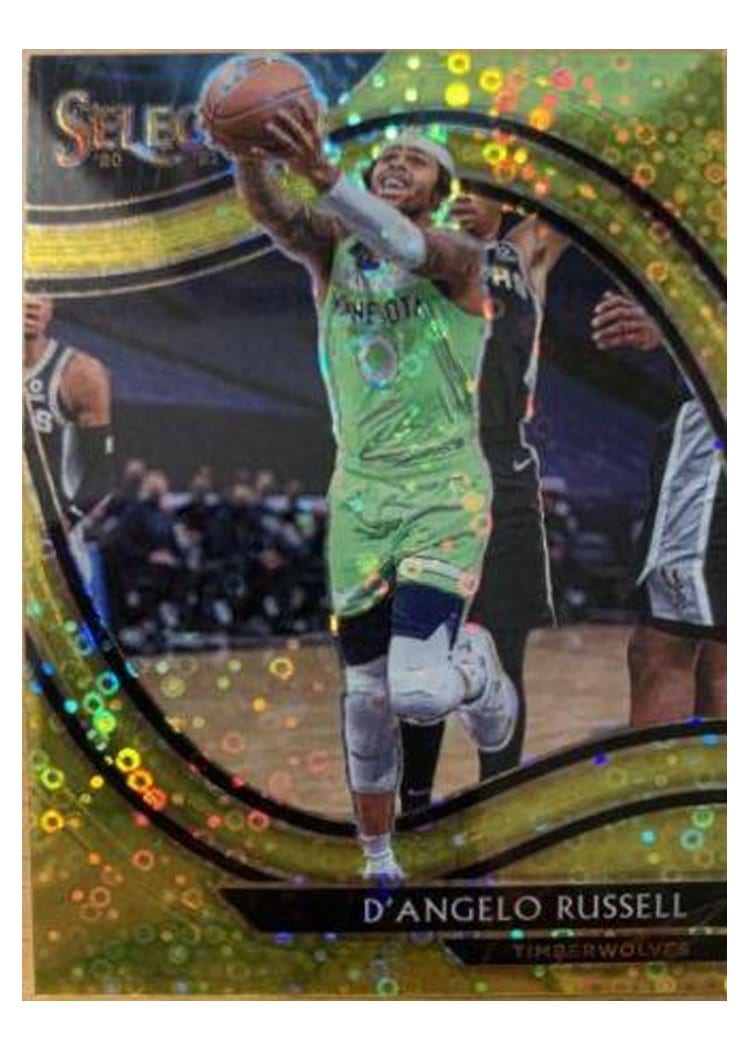 2021-22 Panini Select Base Set D'Angelo Russell #196 card