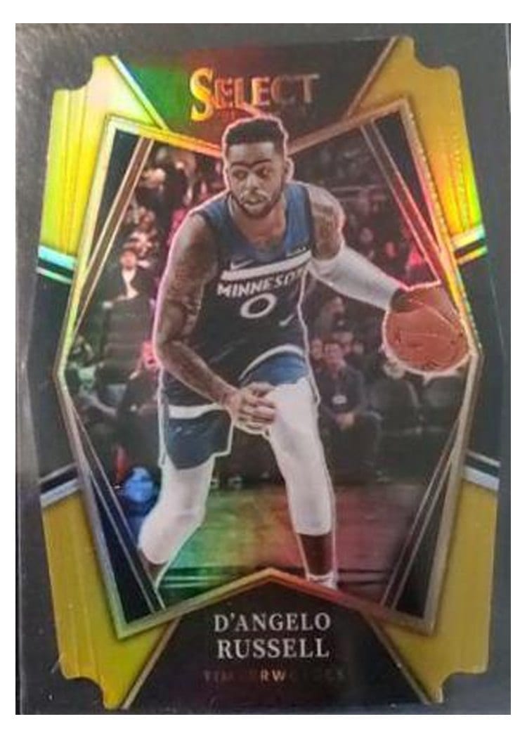 2021-22 Panini Select Base Set D'Angelo Russell #196 card