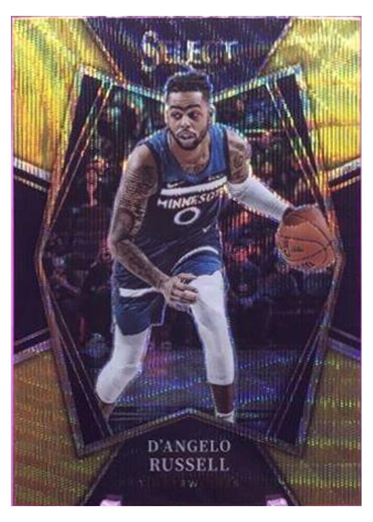 2021-22 Panini Select Base Set D'Angelo Russell #196 card