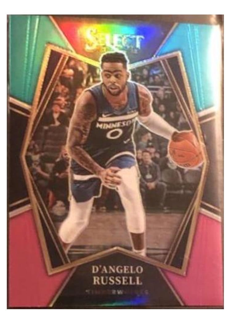 2021-22 Panini Select Base Set D'Angelo Russell #196 card