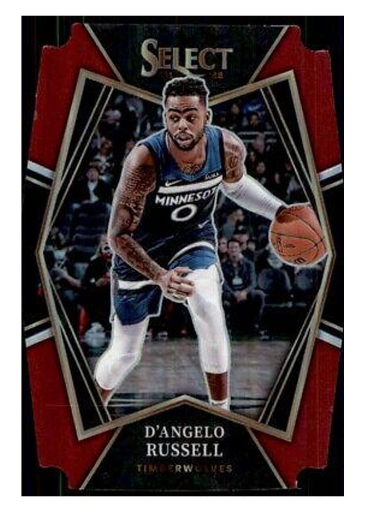 2021-22 Panini Select Base Set D'Angelo Russell #196 card