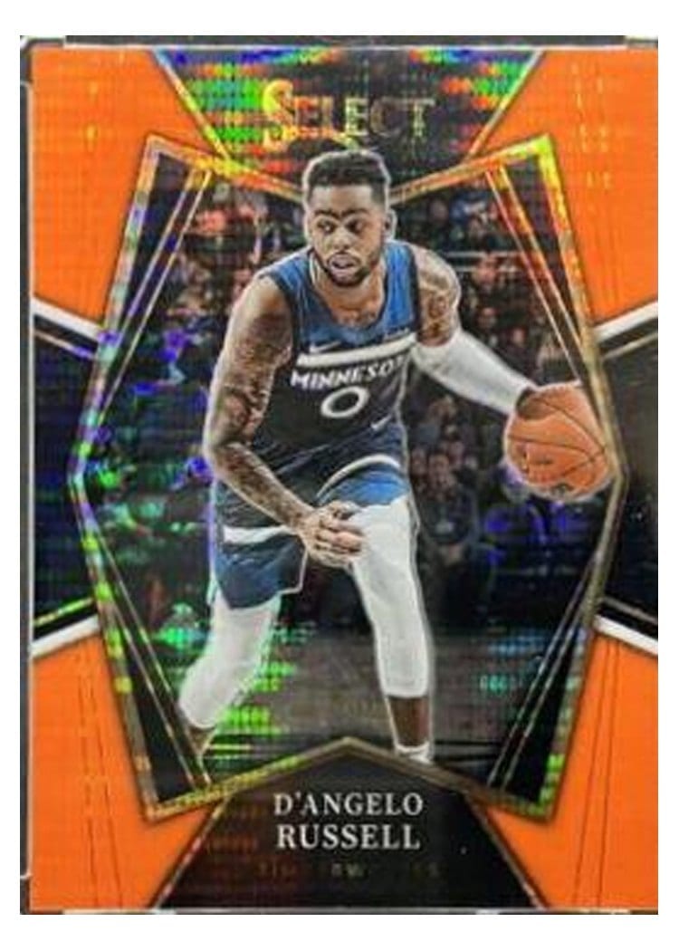 2021-22 Panini Select Base Set D'Angelo Russell #196 card