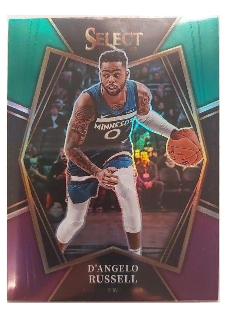 2021-22 Panini Select Base Set D'Angelo Russell #196 card