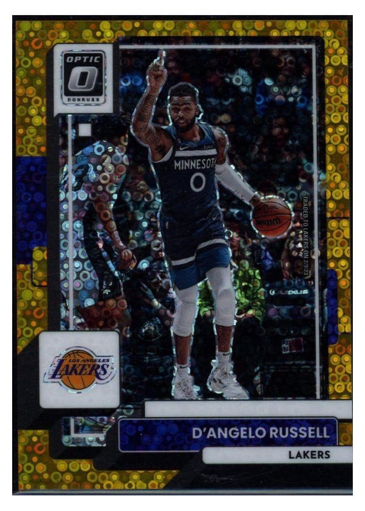 2022-23 Donruss Optic Base Set D'Angelo Russell #57 card