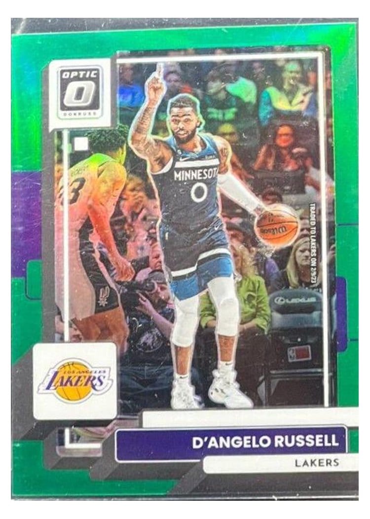 2022-23 Donruss Optic Base Set D'Angelo Russell #57 card