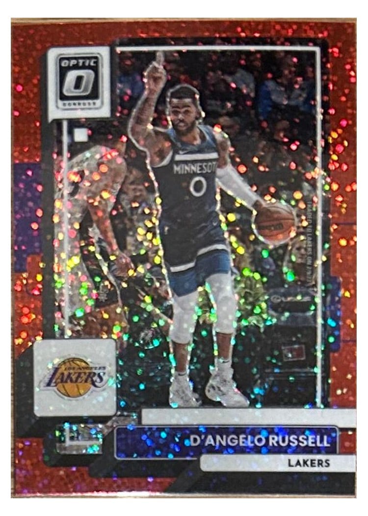 2022-23 Donruss Optic Base Set D'Angelo Russell #57 card