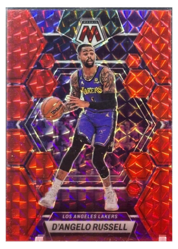 2022-23 Panini Mosaic Base Set D'Angelo Russell #190 card