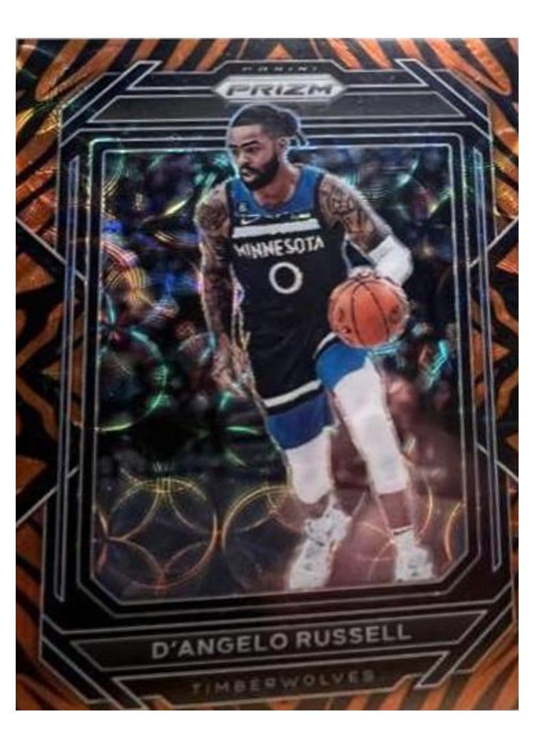 2022-23 Panini Prizm Base Set D'Angelo Russell #43 card