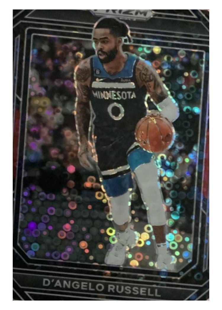 2022-23 Panini Prizm Base Set D'Angelo Russell #43 card