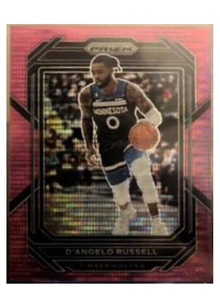 2022-23 Panini Prizm Base Set D'Angelo Russell #43 card