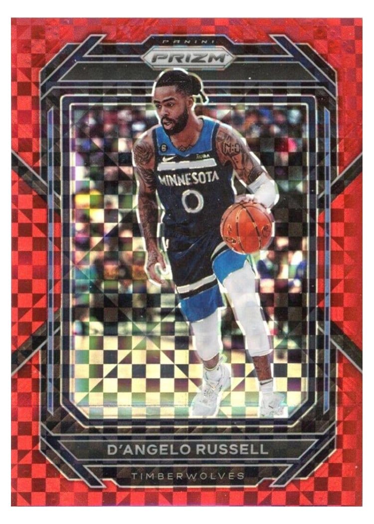 2022-23 Panini Prizm Base Set D'Angelo Russell #43 card