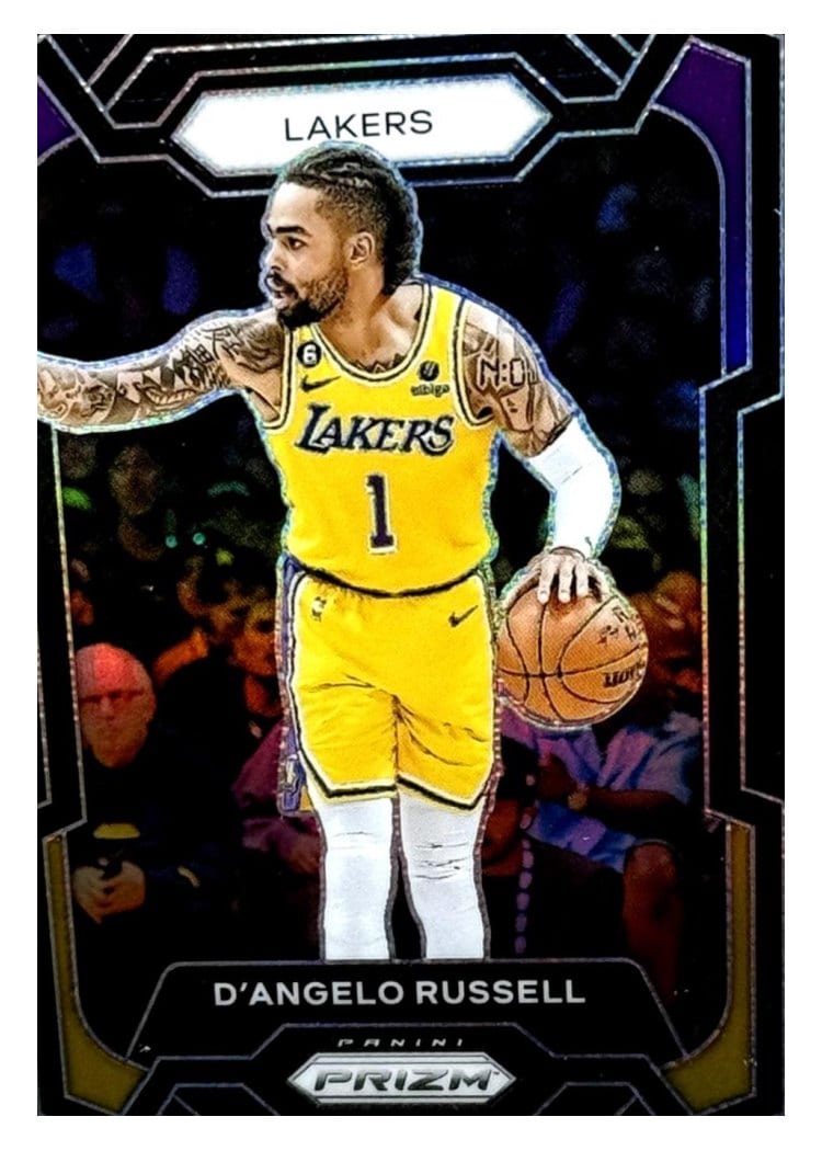 2023-24 Panini Prizm Base Set D'Angelo Russell #111 card