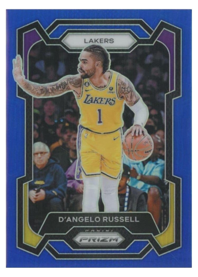 2023-24 Panini Prizm Base Set D'Angelo Russell #111 card