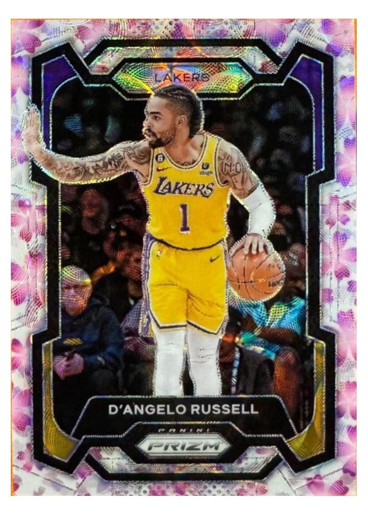 2023-24 Panini Prizm Base Set D'Angelo Russell #111 card