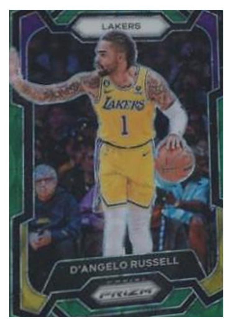 2023-24 Panini Prizm Base Set D'Angelo Russell #111 card