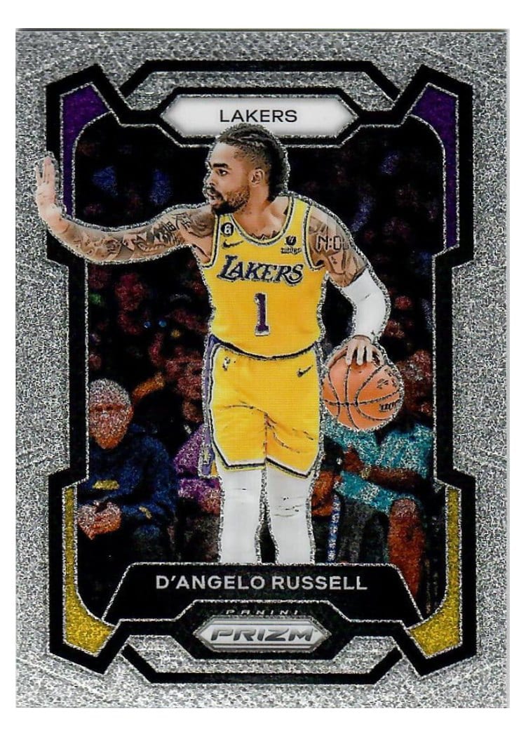 2023-24 Panini Prizm Base Set D'Angelo Russell #111 card