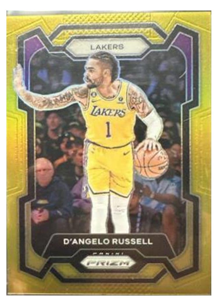 2023-24 Panini Prizm Base Set D'Angelo Russell #111 card