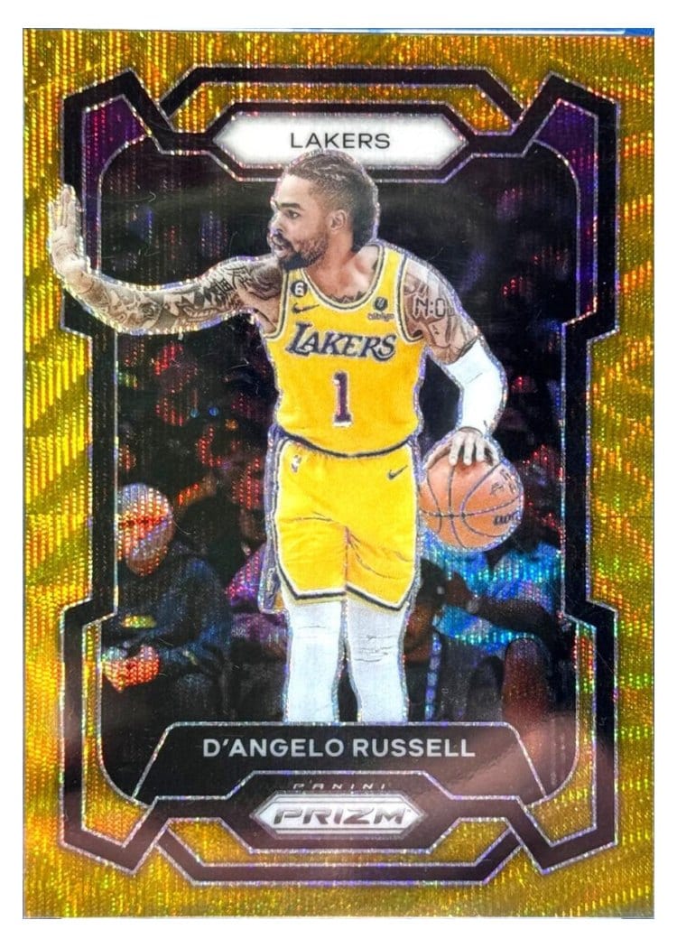 2023-24 Panini Prizm Base Set D'Angelo Russell #111 card