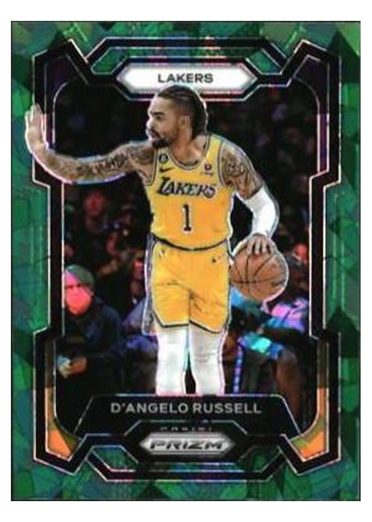 2023-24 Panini Prizm Base Set D'Angelo Russell #111 card