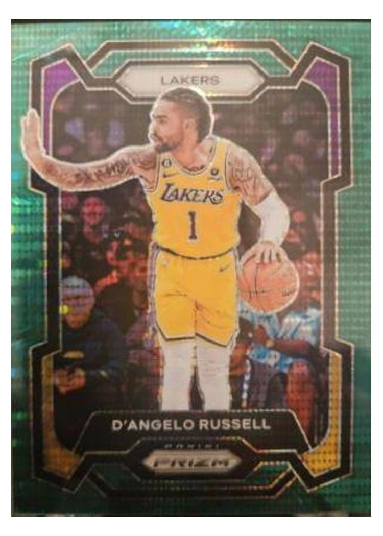 2023-24 Panini Prizm Base Set D'Angelo Russell #111 card