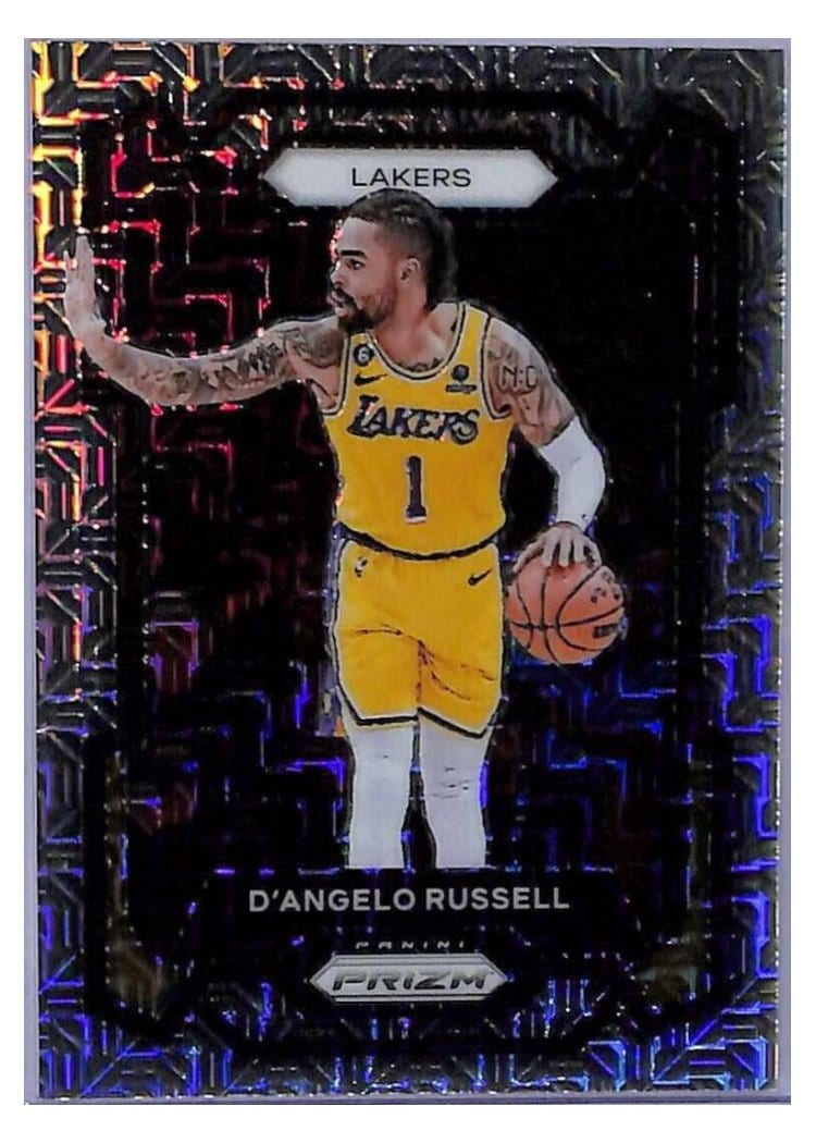2023-24 Panini Prizm Base Set D'Angelo Russell #111 card