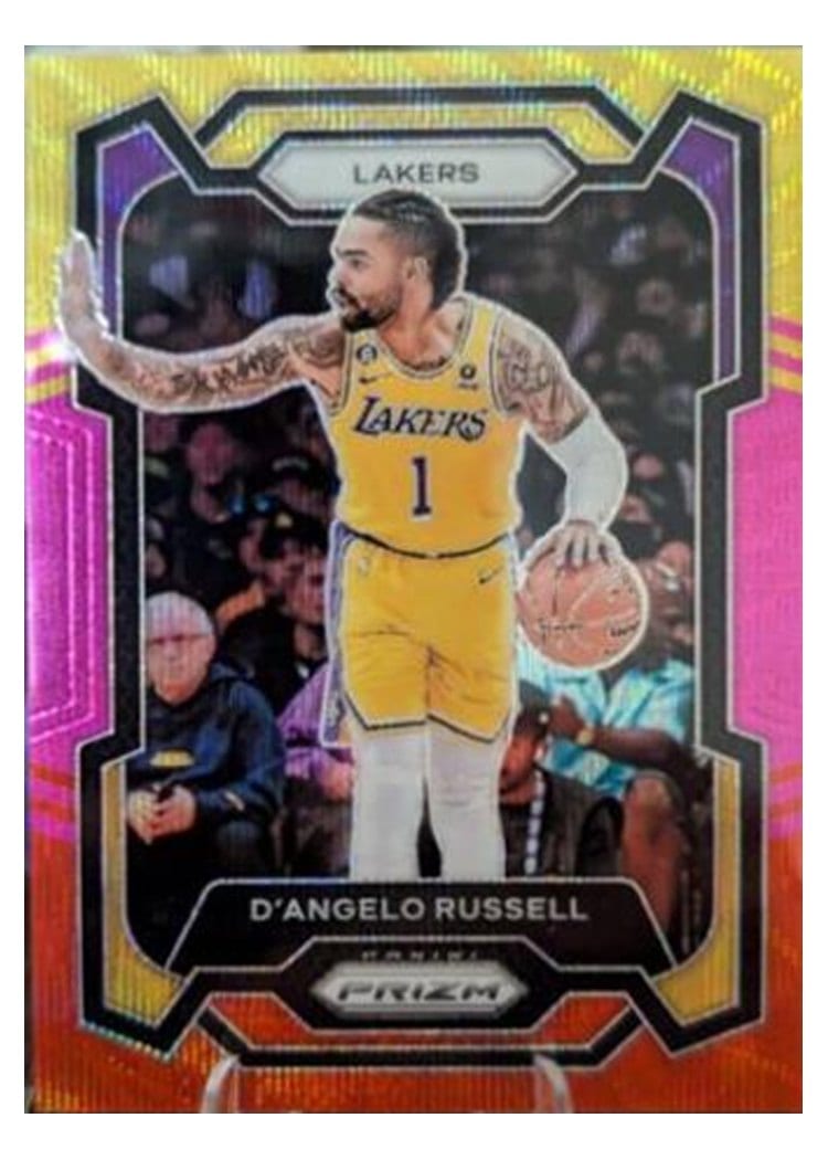 2023-24 Panini Prizm Base Set D'Angelo Russell #111 card