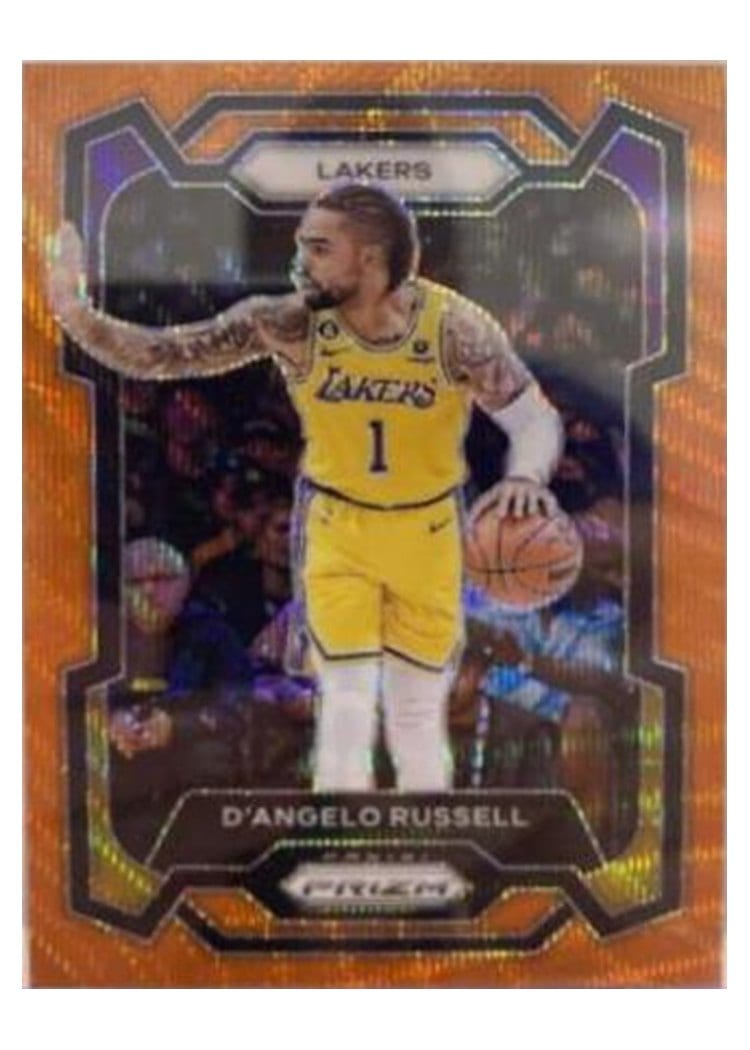 2023-24 Panini Prizm Base Set D'Angelo Russell #111 card