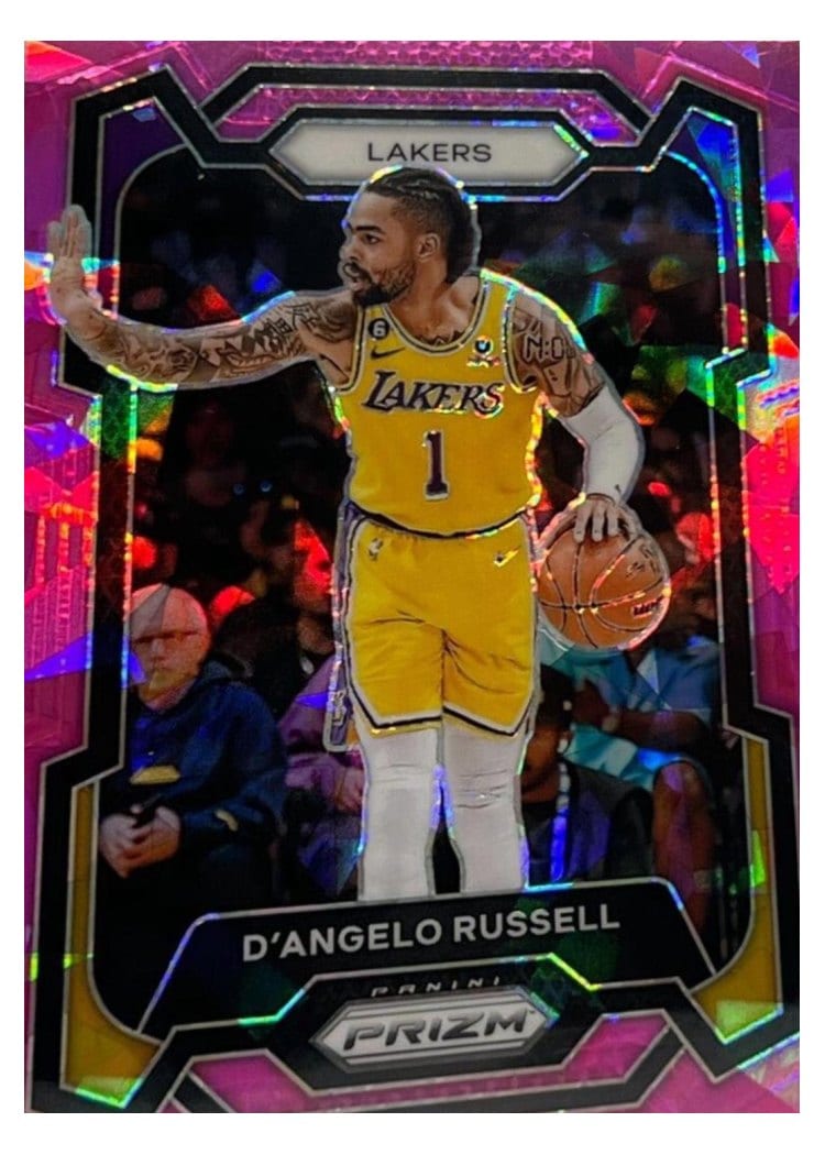 2023-24 Panini Prizm Base Set D'Angelo Russell #111 card