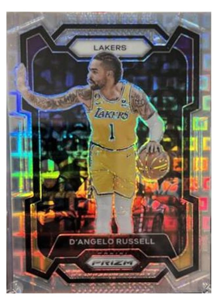 2023-24 Panini Prizm Base Set D'Angelo Russell #111 card