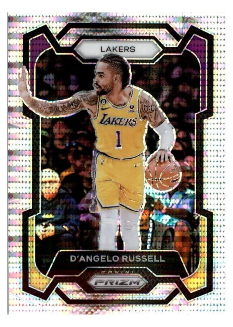 2023-24 Panini Prizm Base Set D'Angelo Russell #111 card