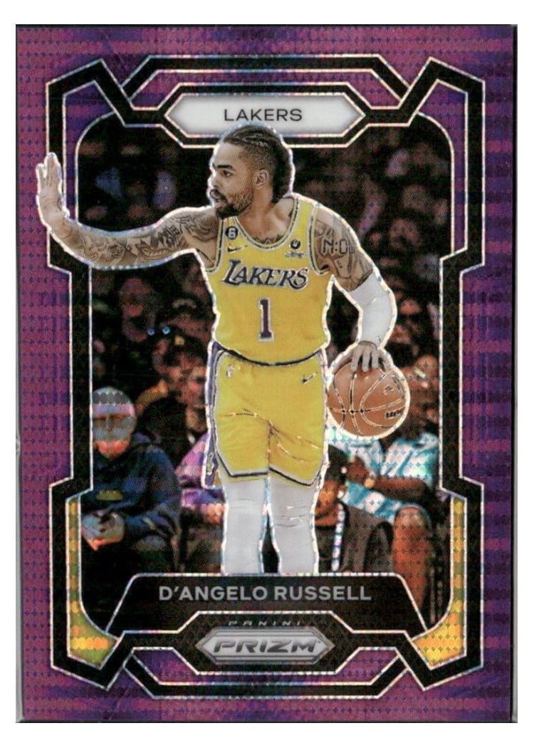 2023-24 Panini Prizm Base Set D'Angelo Russell #111 card
