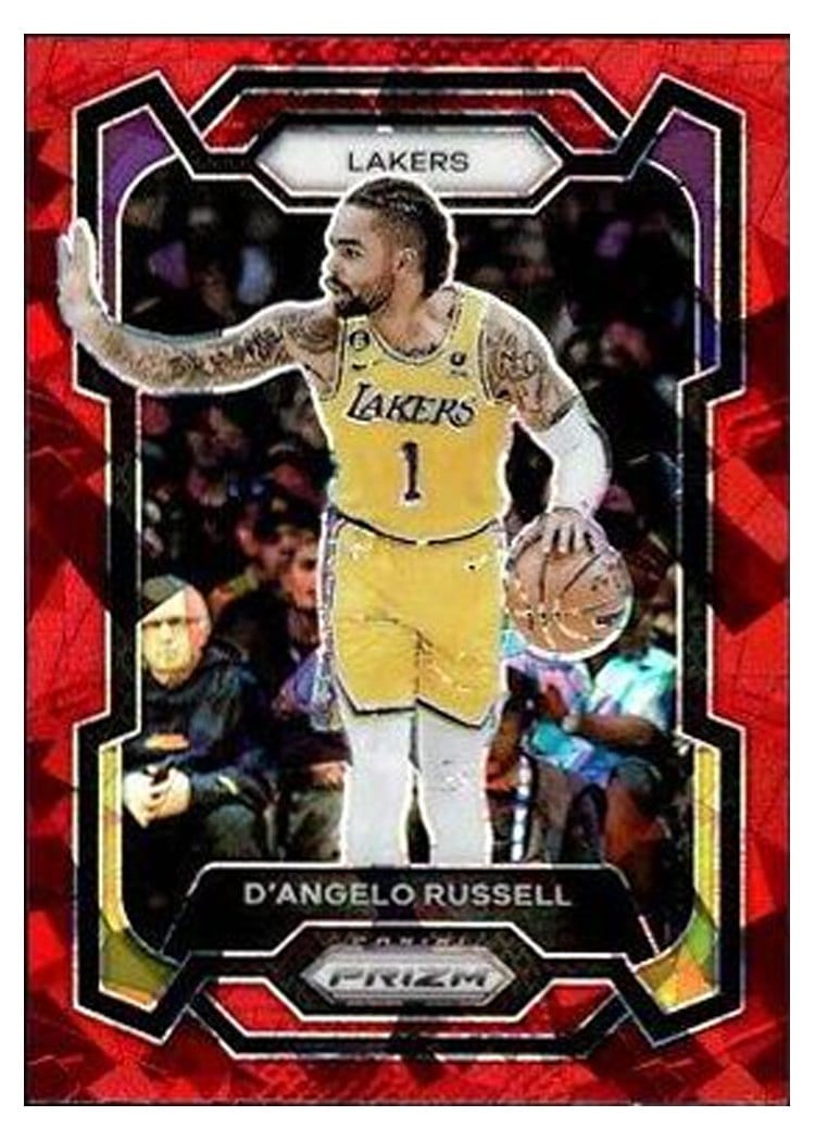 2023-24 Panini Prizm Base Set D'Angelo Russell #111 card