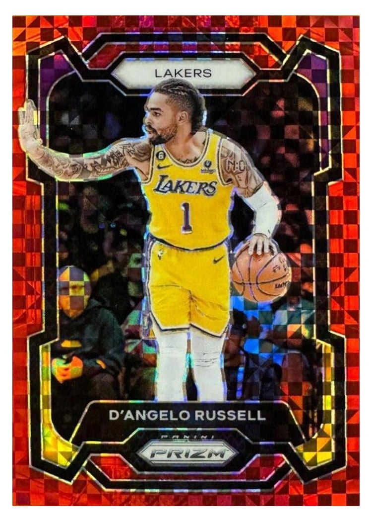 2023-24 Panini Prizm Base Set D'Angelo Russell #111 card