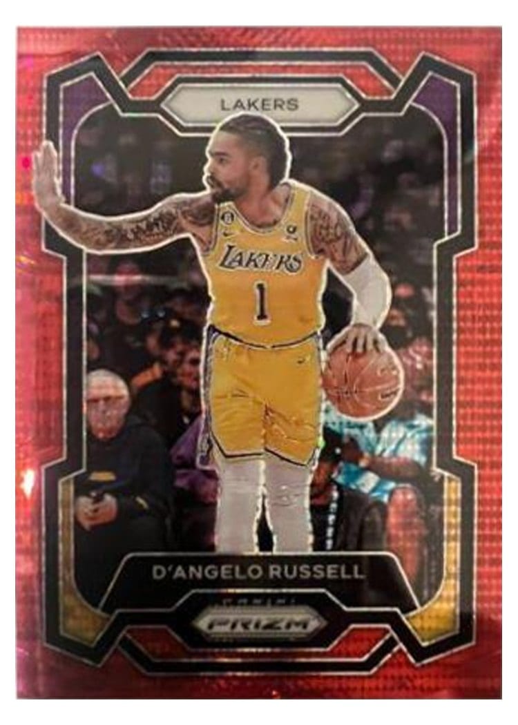 2023-24 Panini Prizm Base Set D'Angelo Russell #111 card