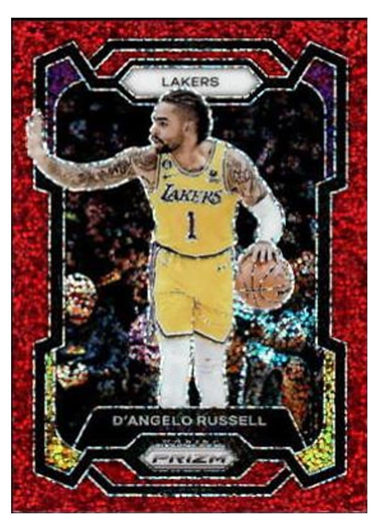 2023-24 Panini Prizm Base Set D'Angelo Russell #111 card