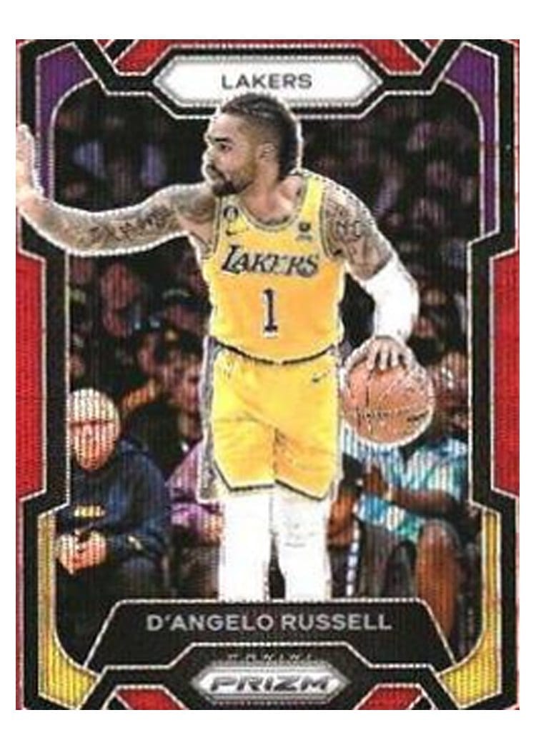2023-24 Panini Prizm Base Set D'Angelo Russell #111 card