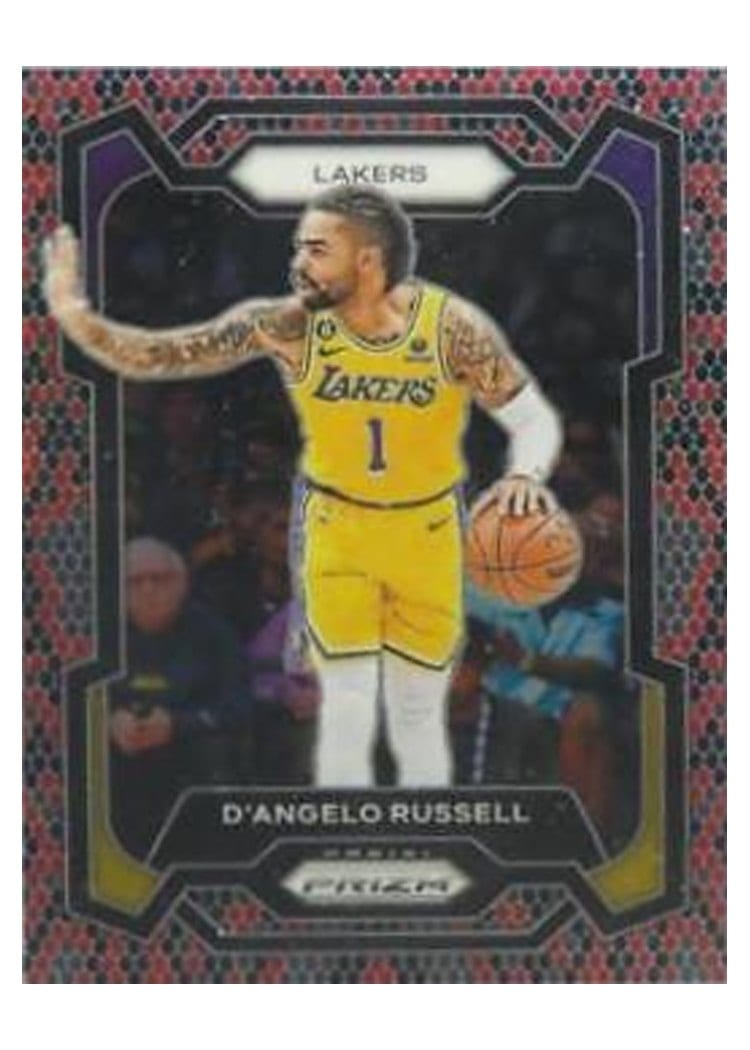 2023-24 Panini Prizm Base Set D'Angelo Russell #111 card
