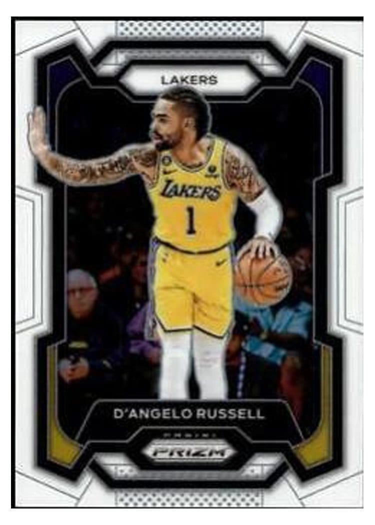2023-24 Panini Prizm Base Set D'Angelo Russell #111 card