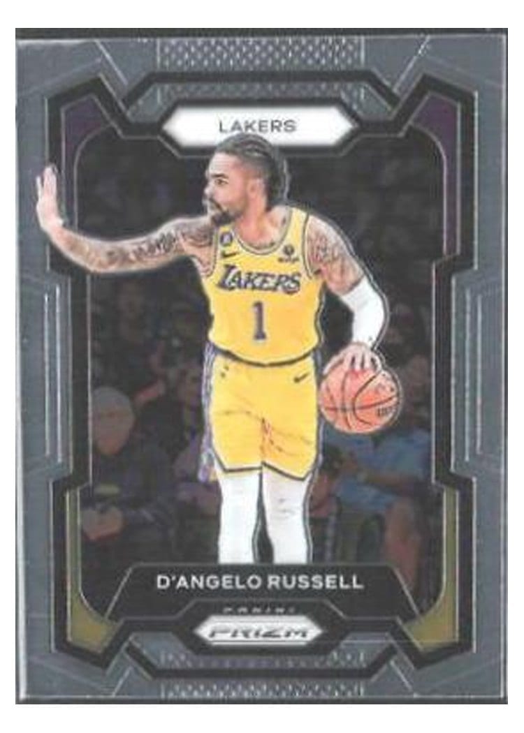 2023-24 Panini Prizm Base Set D'Angelo Russell #111 card
