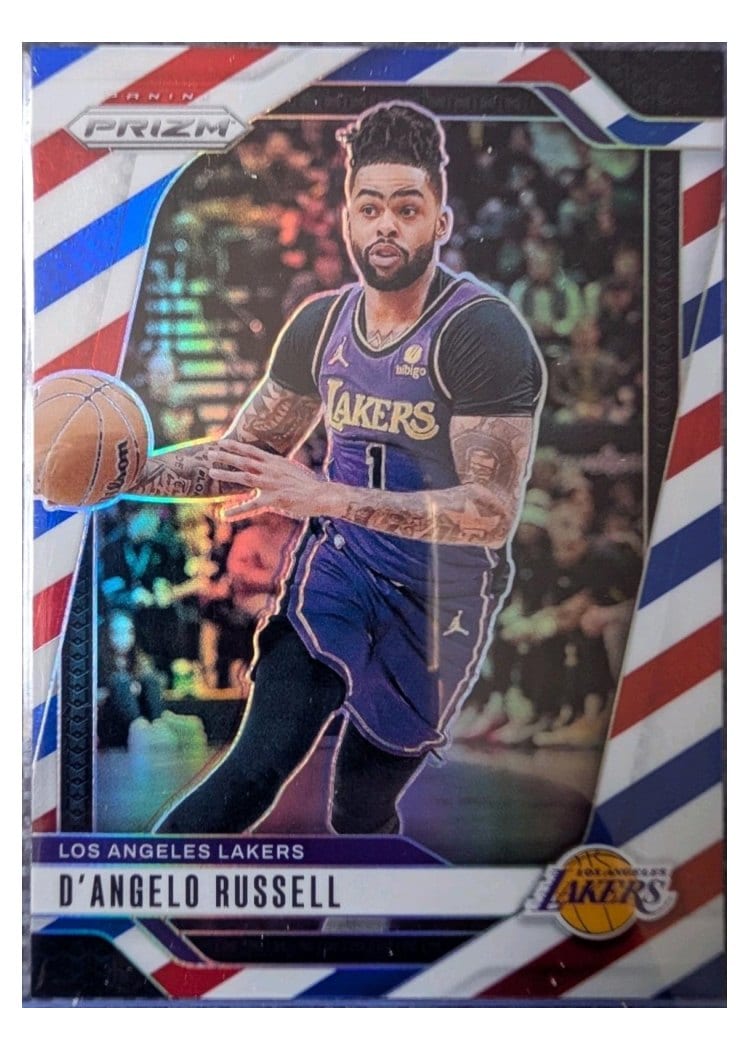 2024-25 Panini Prizm Base Set D'Angelo Russell #49 card