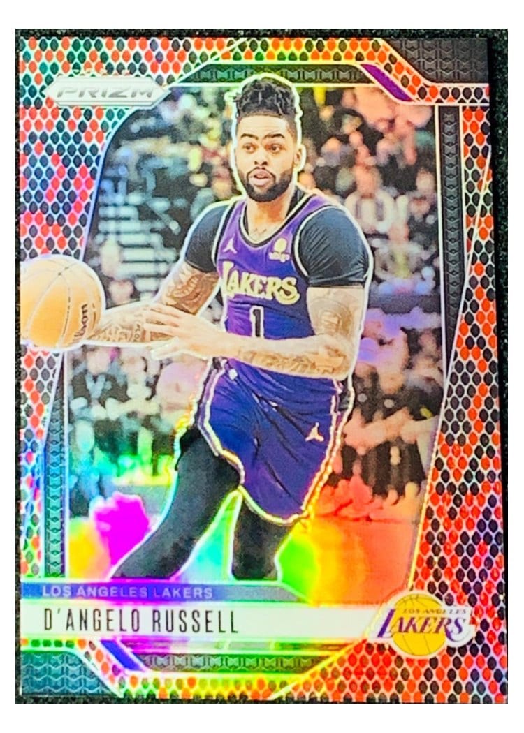 2024-25 Panini Prizm Base Set D'Angelo Russell #49 card