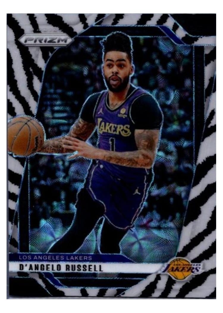 2024-25 Panini Prizm Base Set D'Angelo Russell #49 card